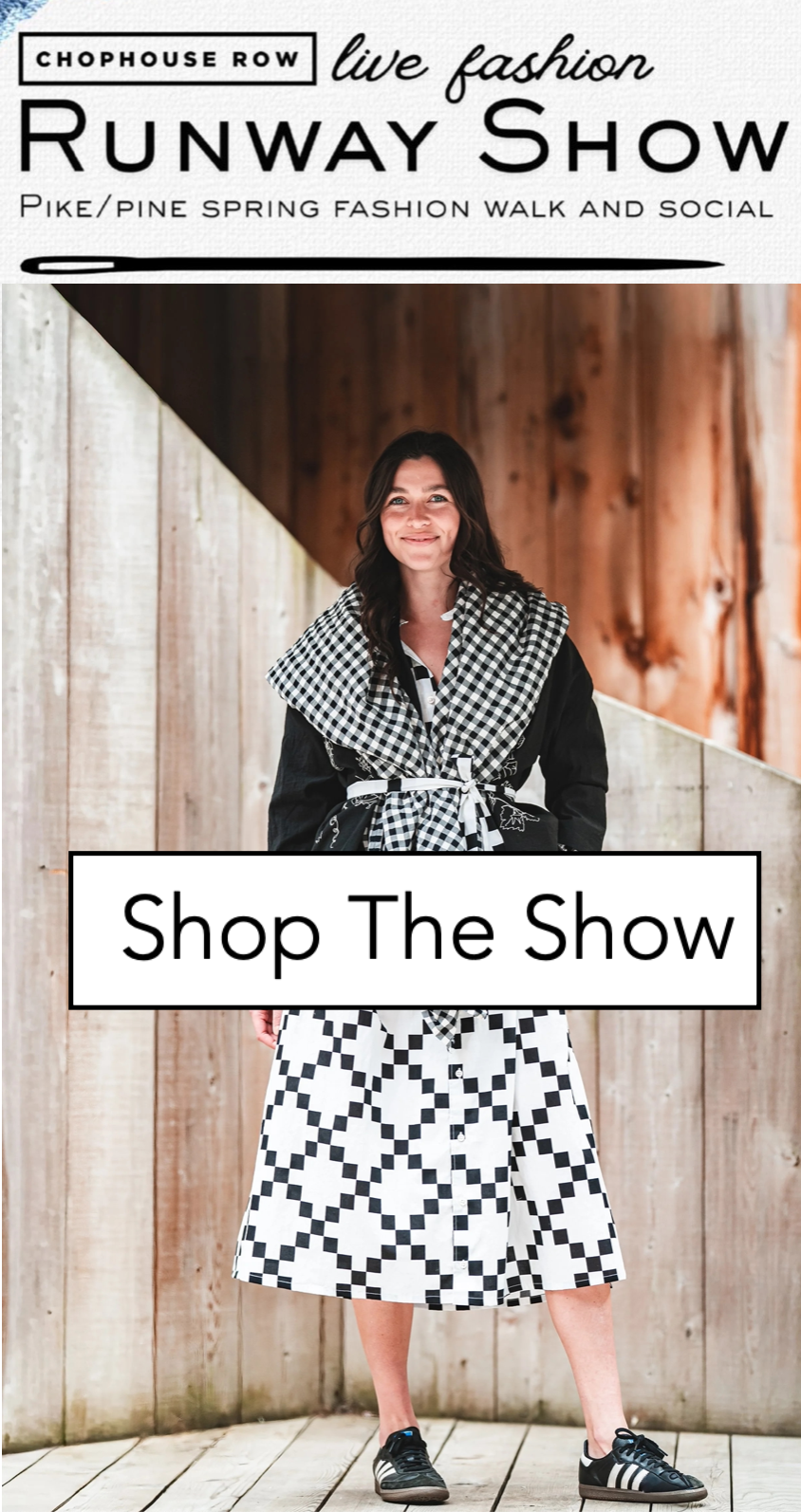 Shop The Chophouse Row LIVE Fashion Show