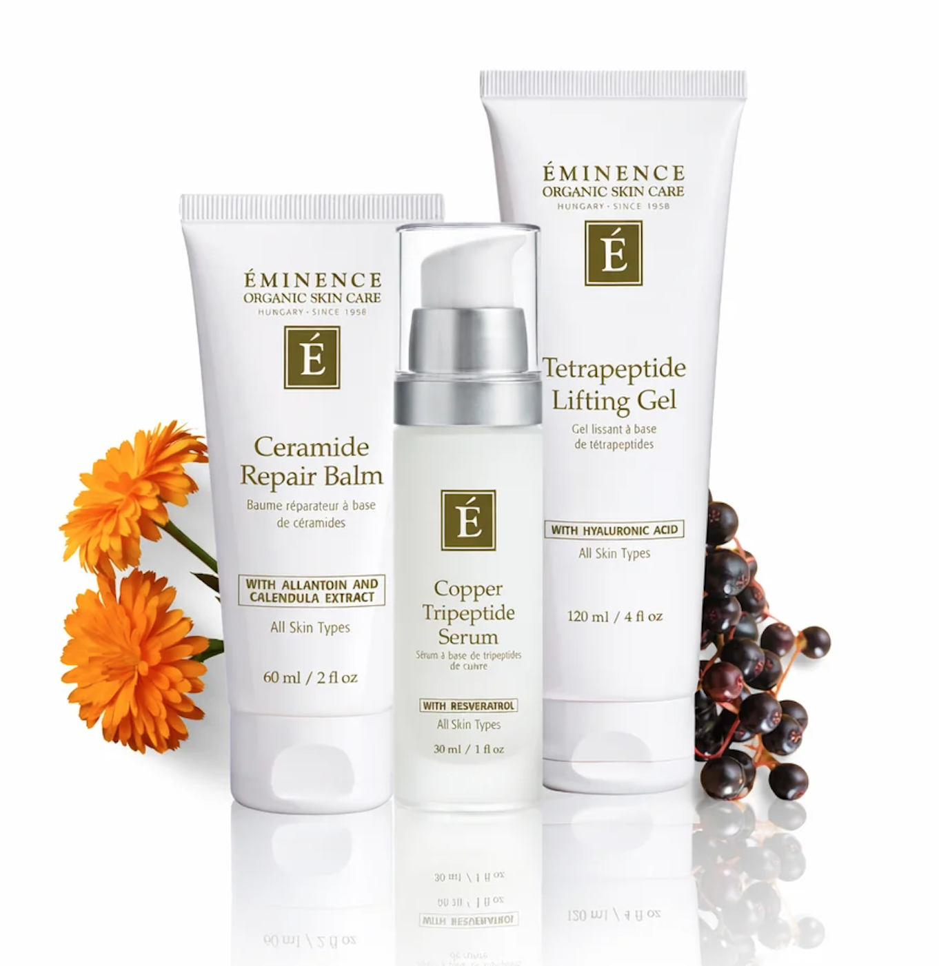 Eminence Organics Advanced Care Collection Available at Yuan Spa