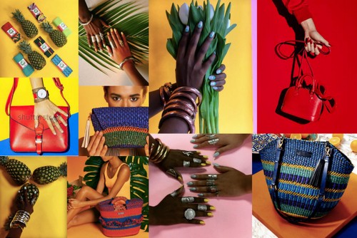 A mood board for a current client. 