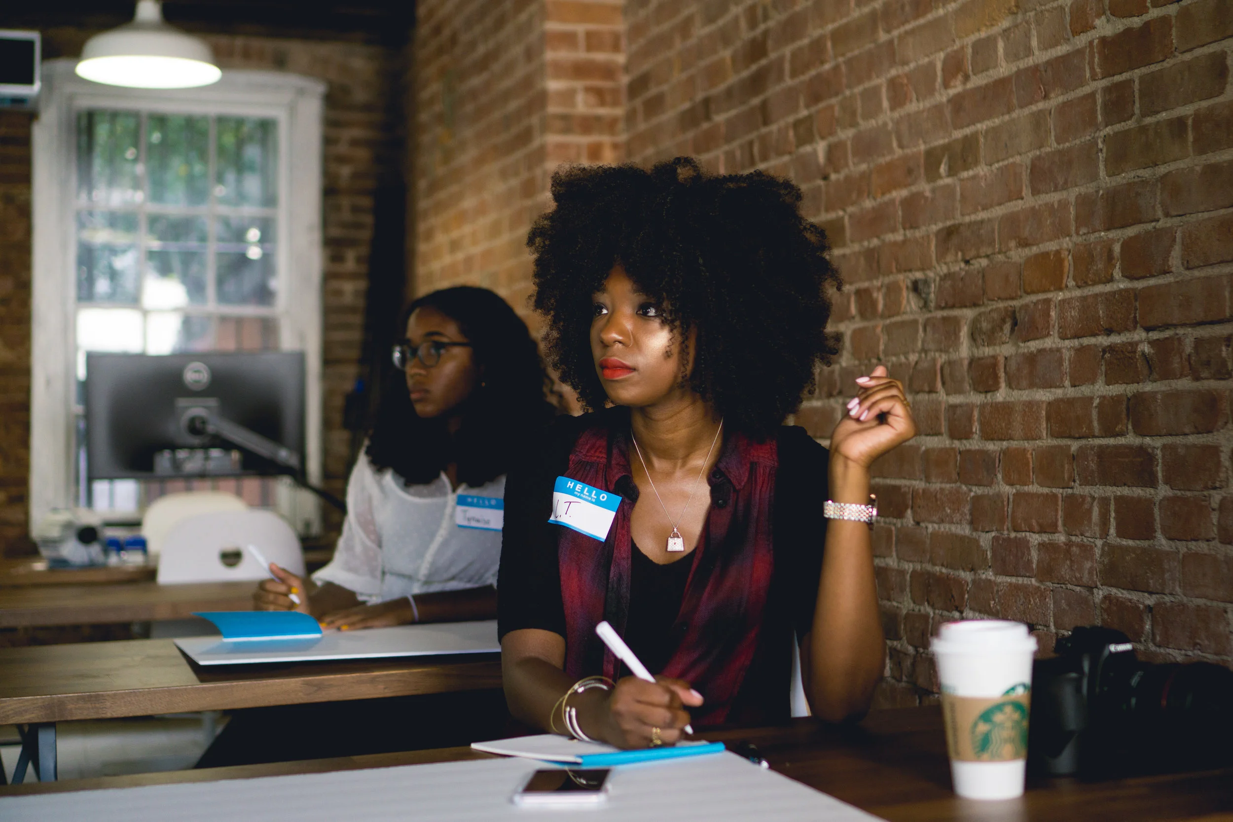 Attendees taking notes during the Workshop 