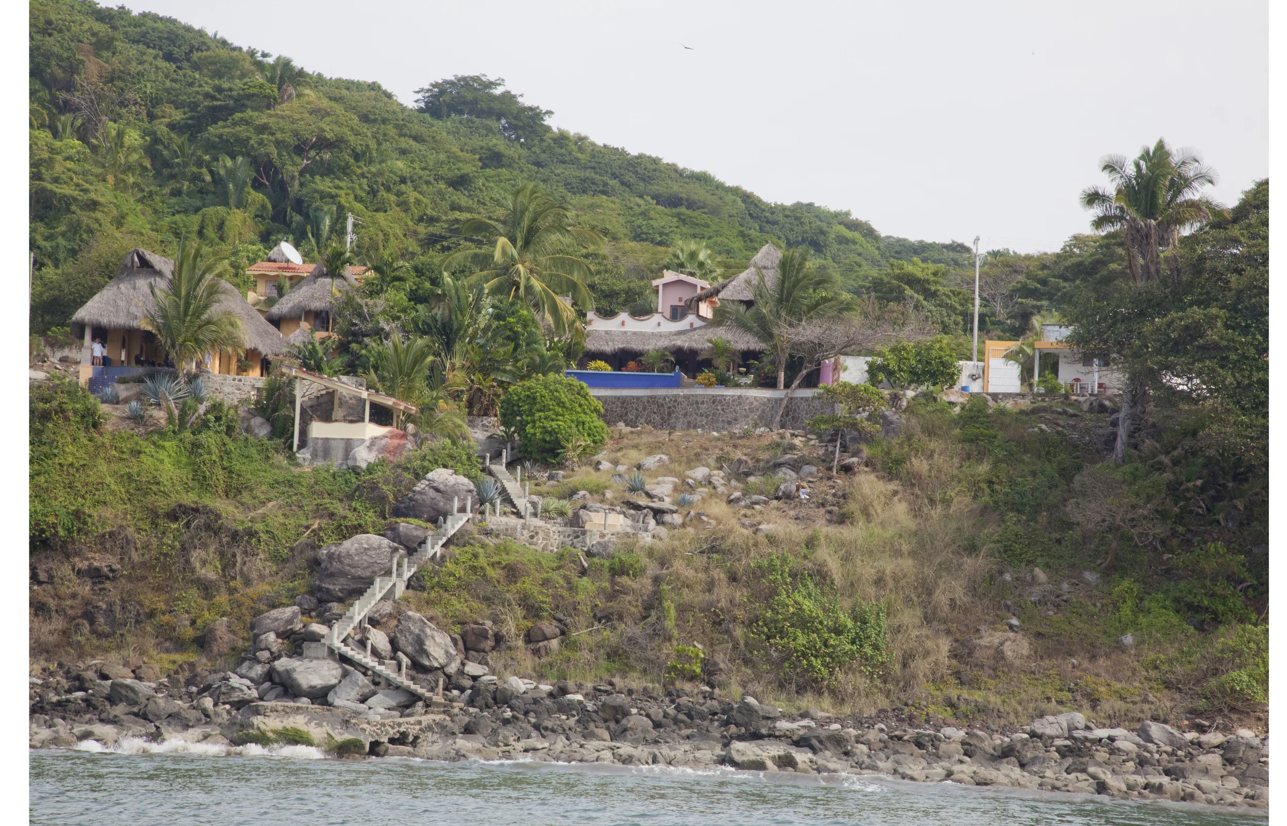 If you want to get closer to the ocean, our own steps make it easy (well, as easy as steps up a steep cliff can be).