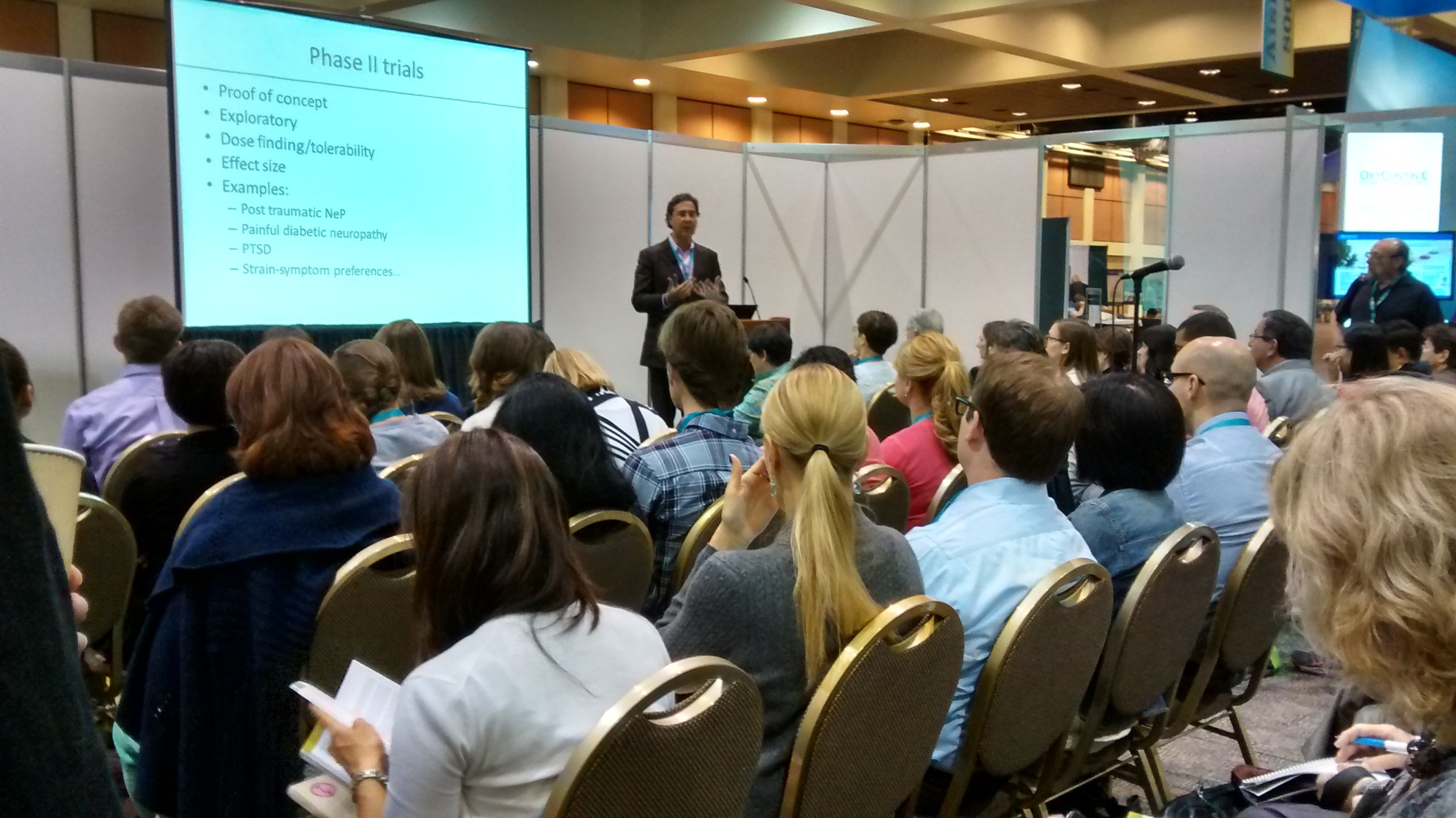 DR. MARK WARE SPEAKING AT THE APS CONFERENCE