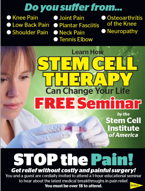 Plateau Daily News - The stem cell machine! Aery Chiropractic