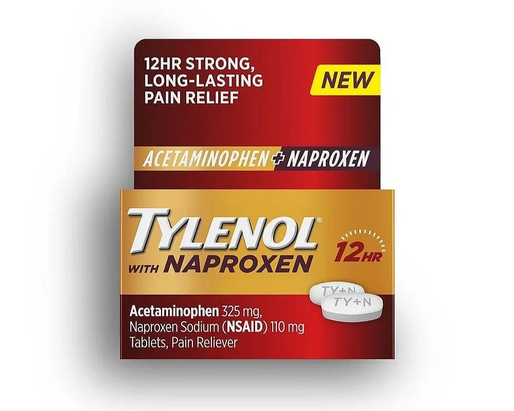 New Pain Reliever Combines Tylenol and Naproxen