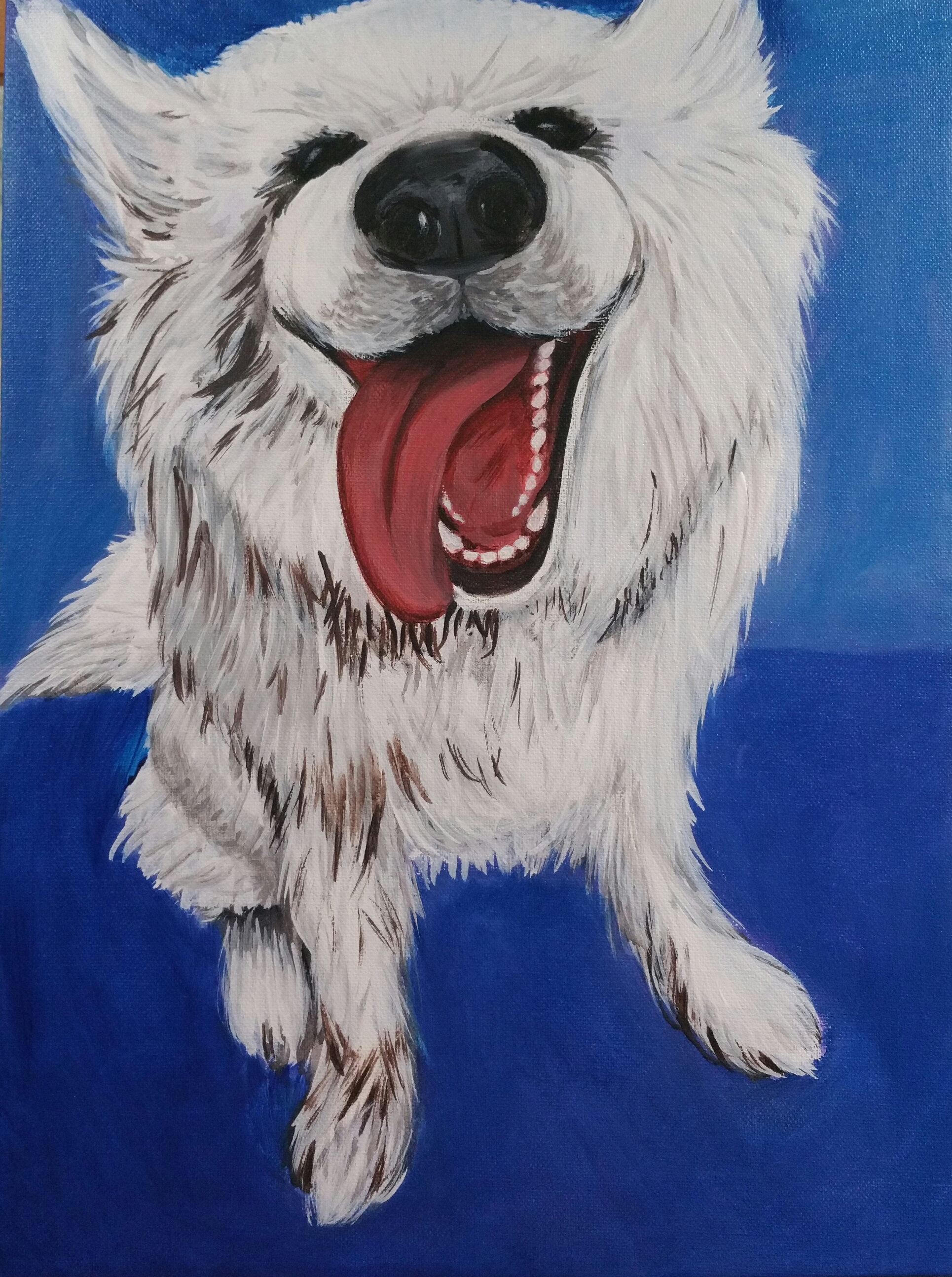 Painting Paws - Muddy