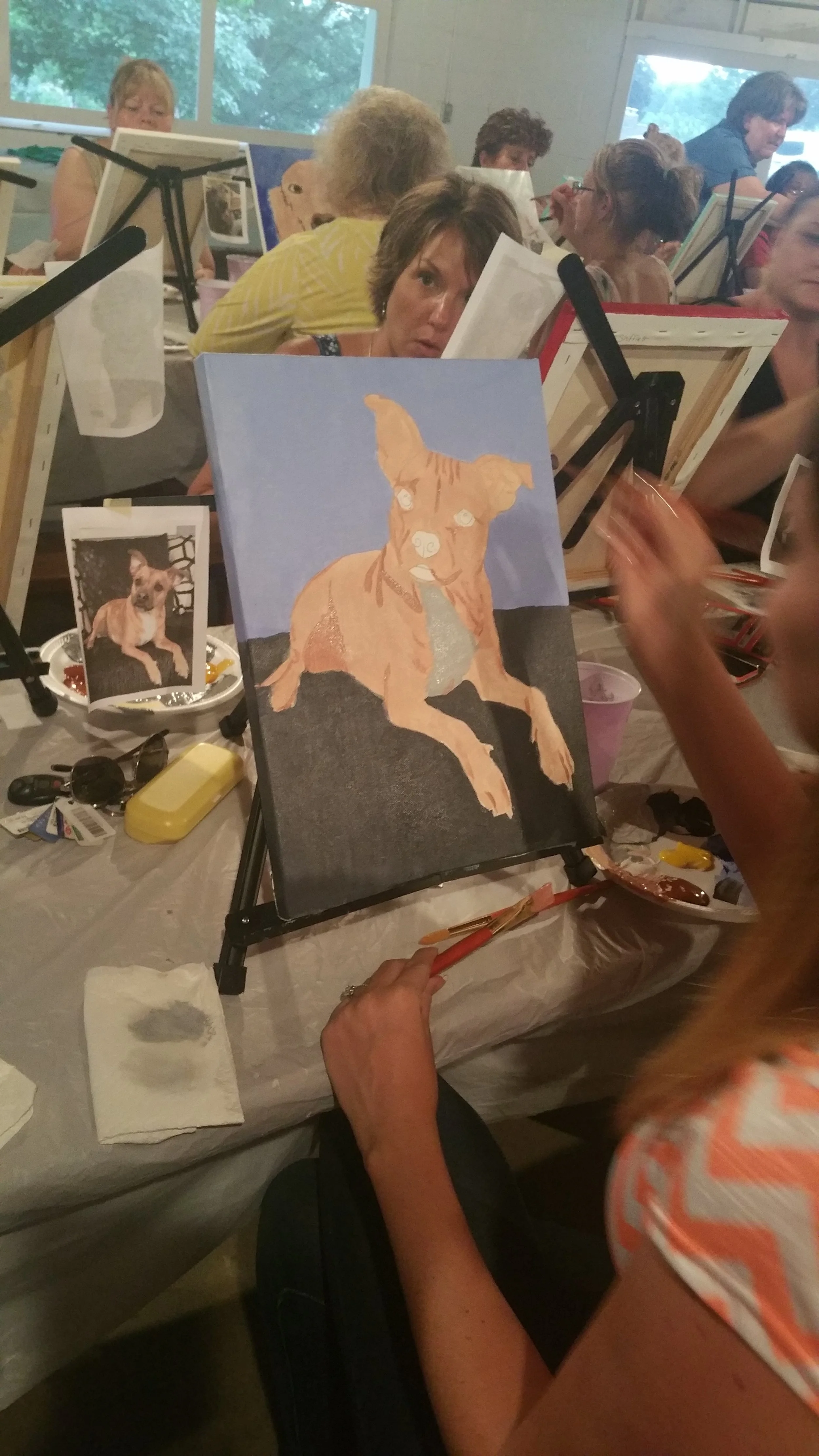 HOW TO HOST A PAINT NIGHT FUNDRAISER — Tutoring Art