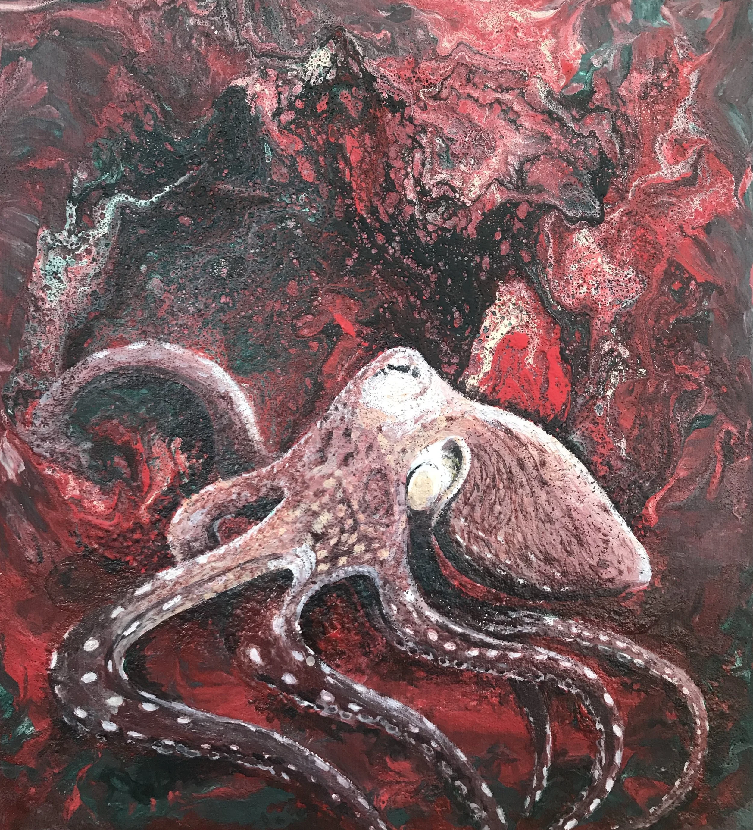 Red Octopus