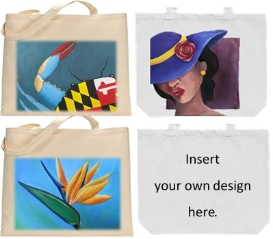 Tote Bag designs for charity.