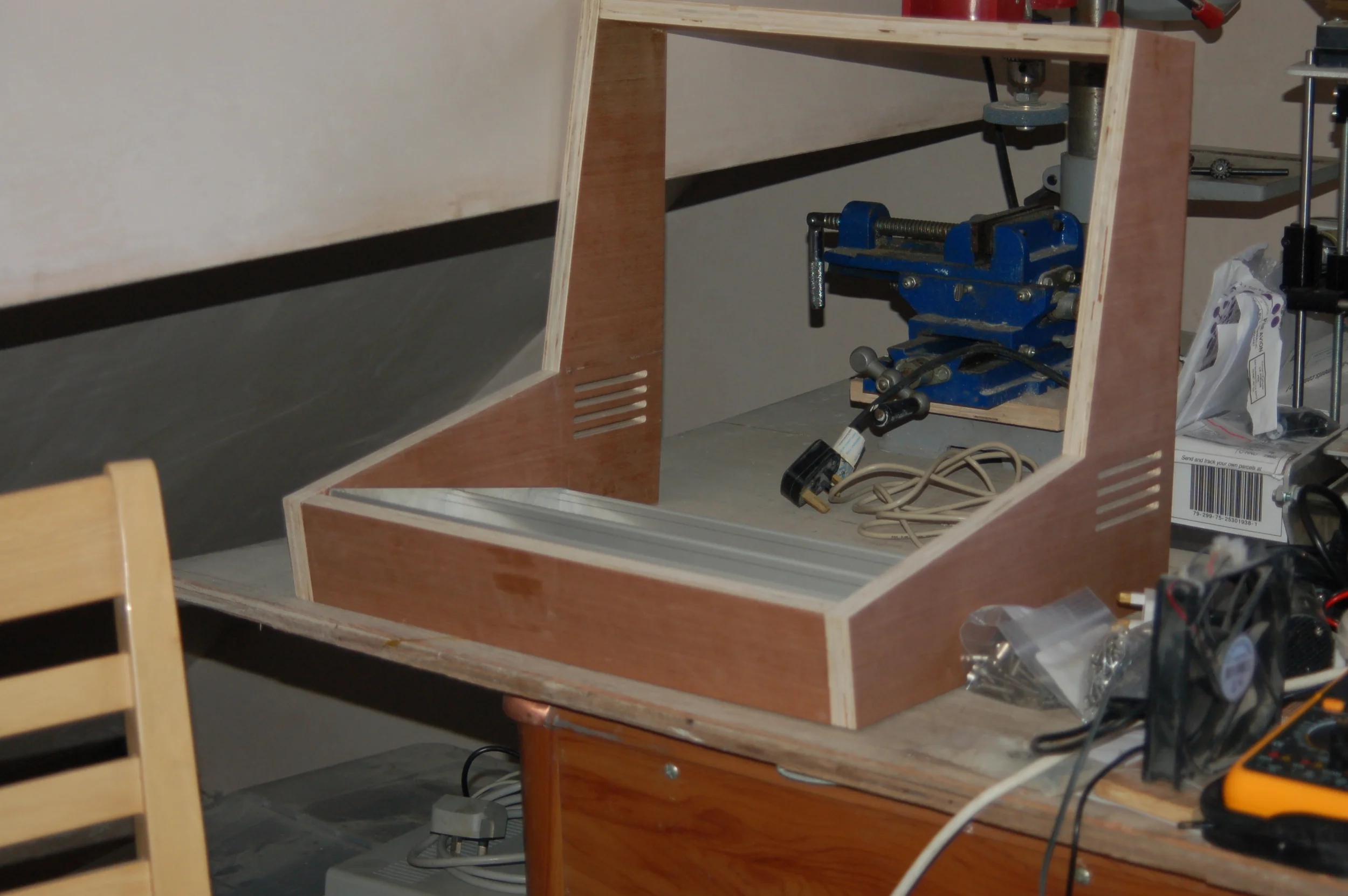 The plywood prototype
