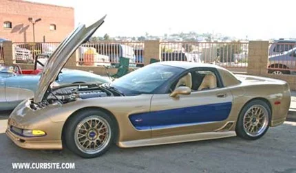 Famous Corvette guy Dick Guldstrand's signature car