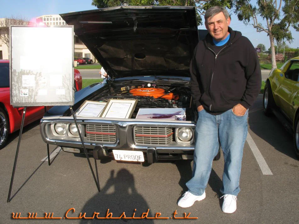 Jim Cherry and his original 1974 Dodge Charger