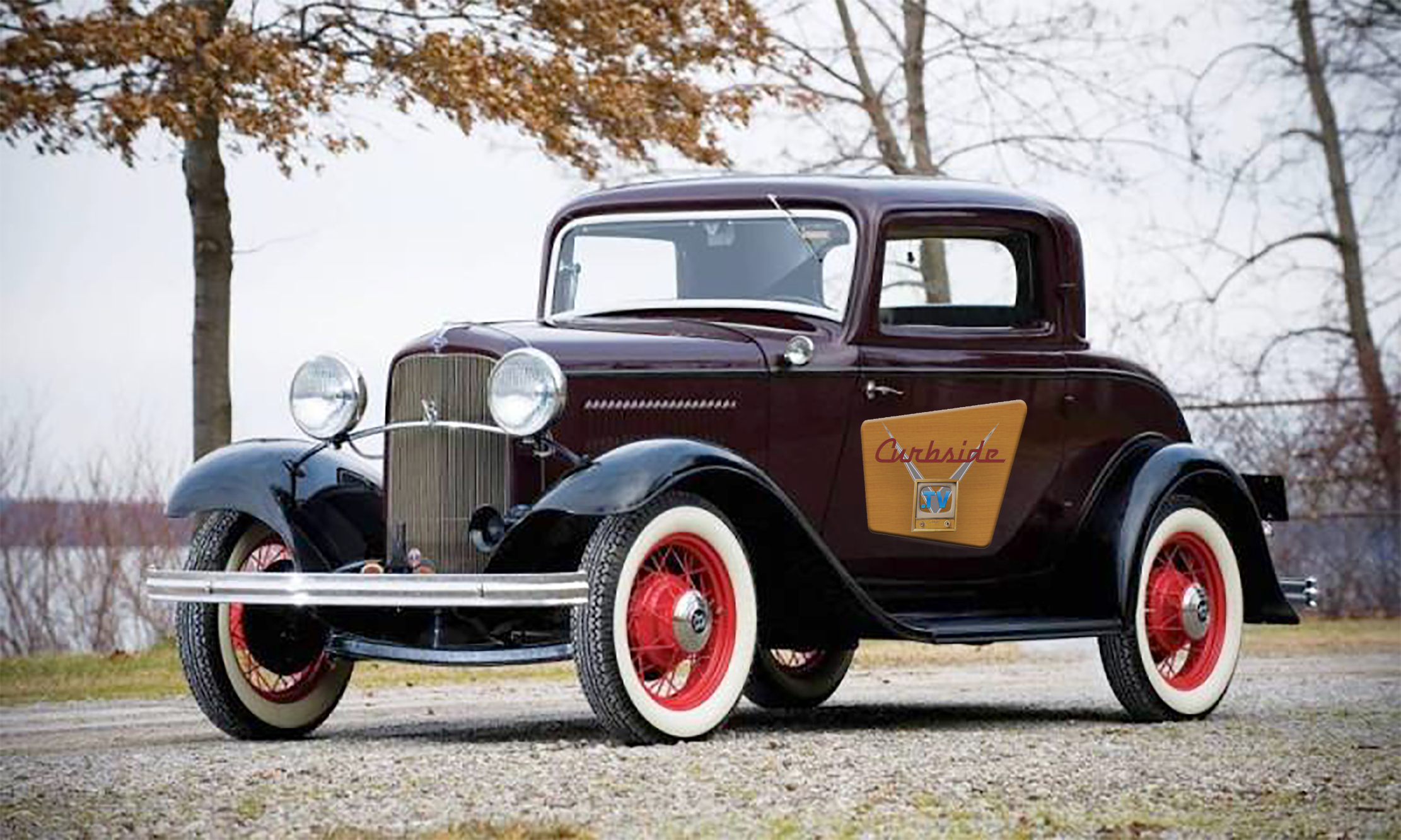 1932 Ford The Little Deuce Coupe Curbside Car Show Calendar
