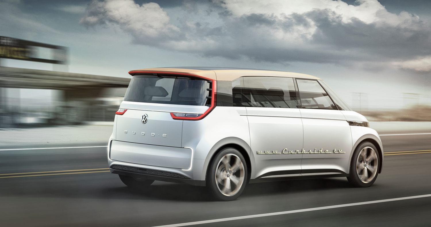 Volkswagens potential microbus vision in the BUDD-e concept