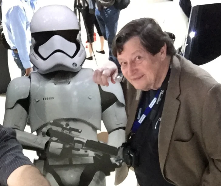 Author Will Owen and his manager