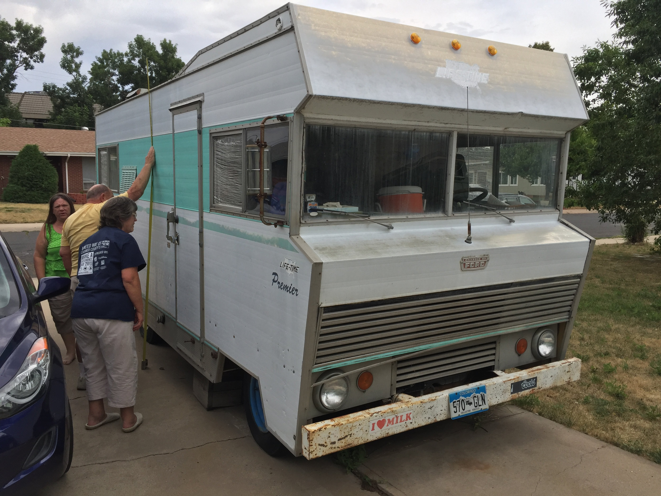 The 1966 Winnebago lifetime PRemier motorhome