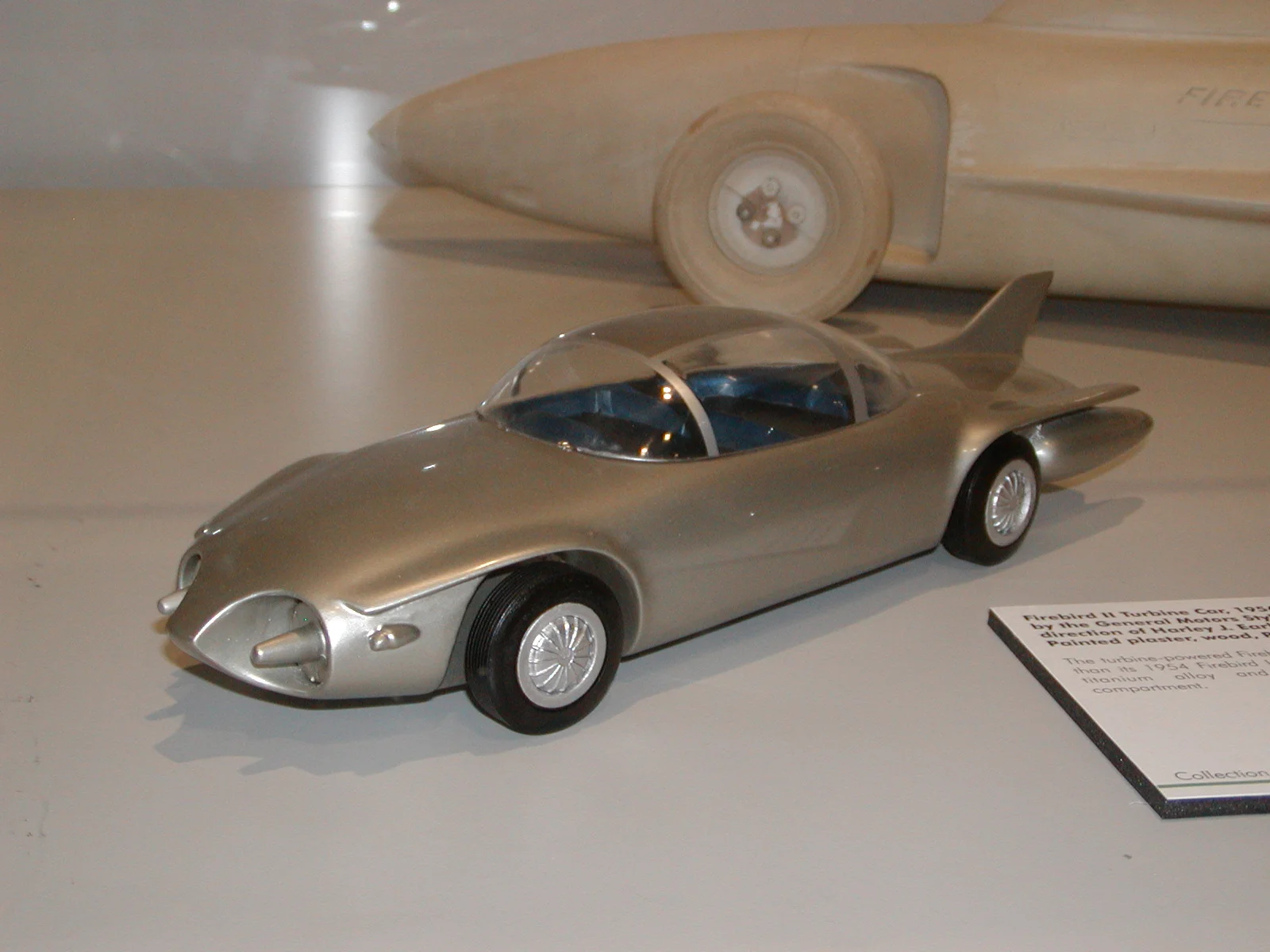  A model of the Firebird II.&nbsp; 