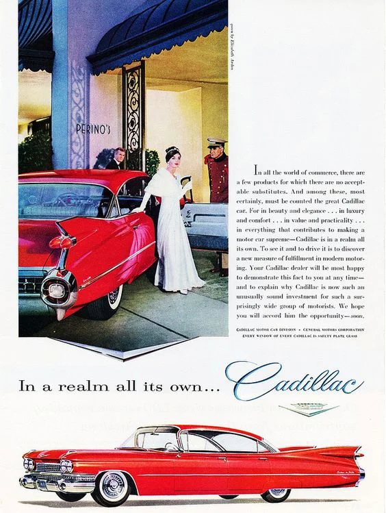 1959 Cadillac Advertisement