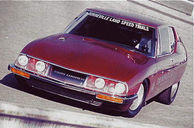 The most unusual Bonneville record holder