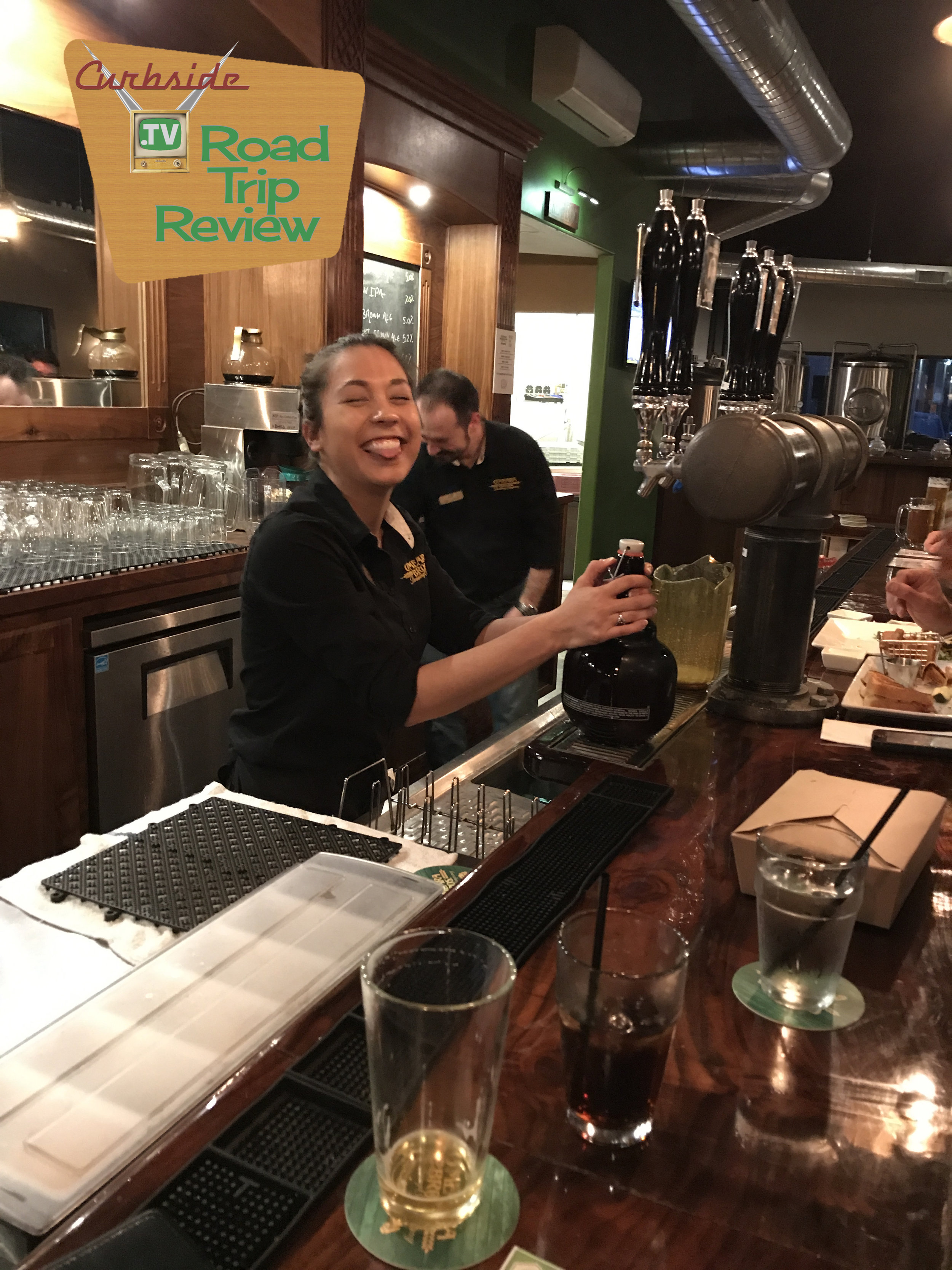Happy beertender