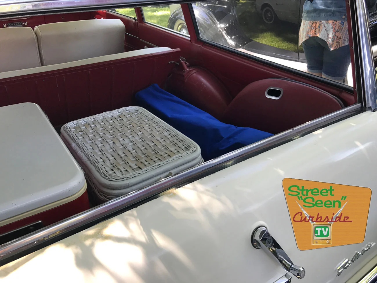 The "way back" was the best place for a kid to ride in the 1960s - you could make stupid faces at the cars behind you. Back then the only belts in the car you had to worry about was the one around your dad's waist.&nbsp;