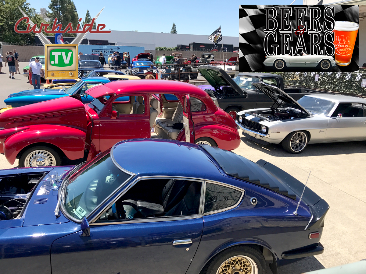 Beers and Gears car show at Yolo Brewing Company