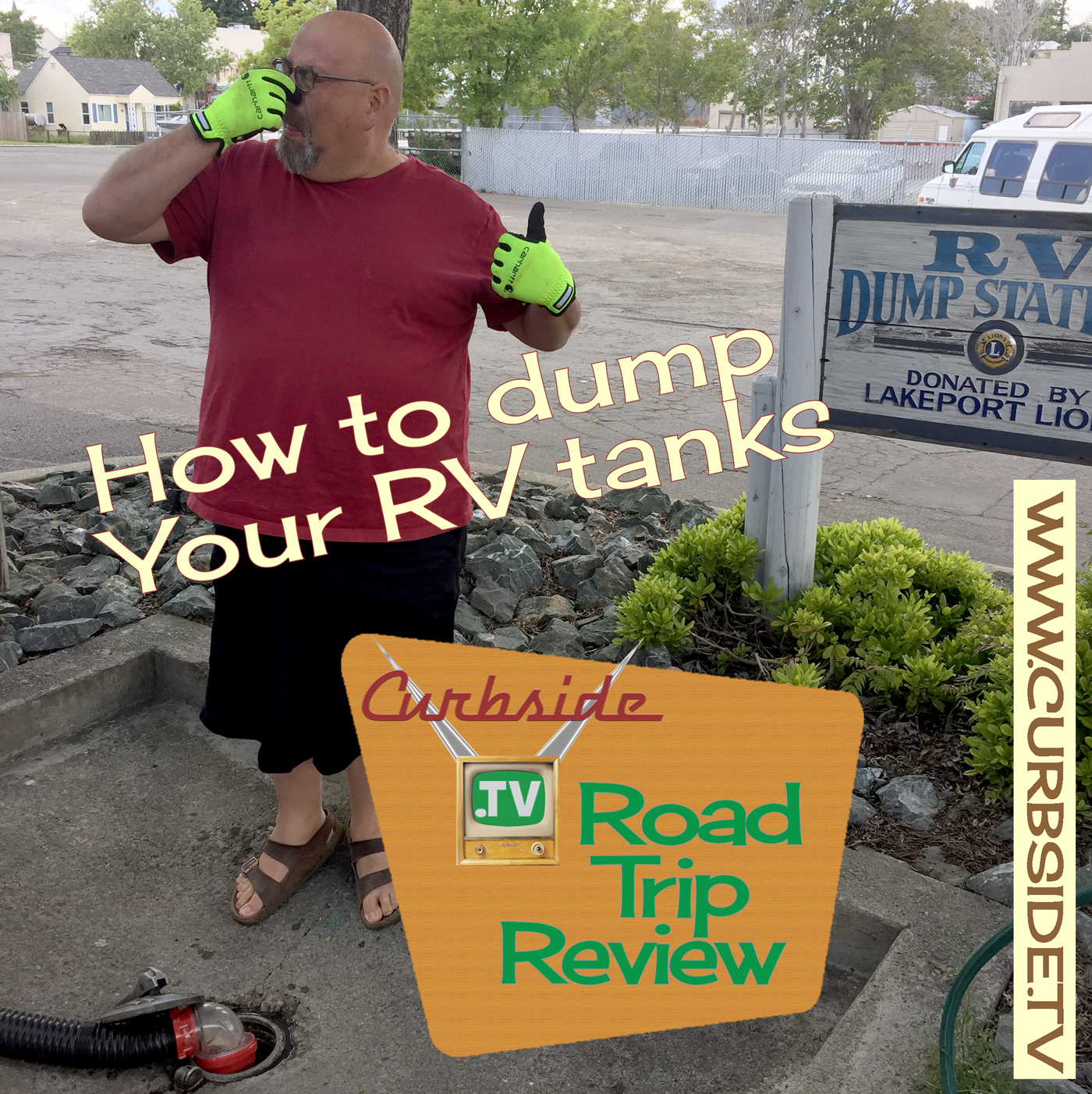 How to dump your RV black tank
