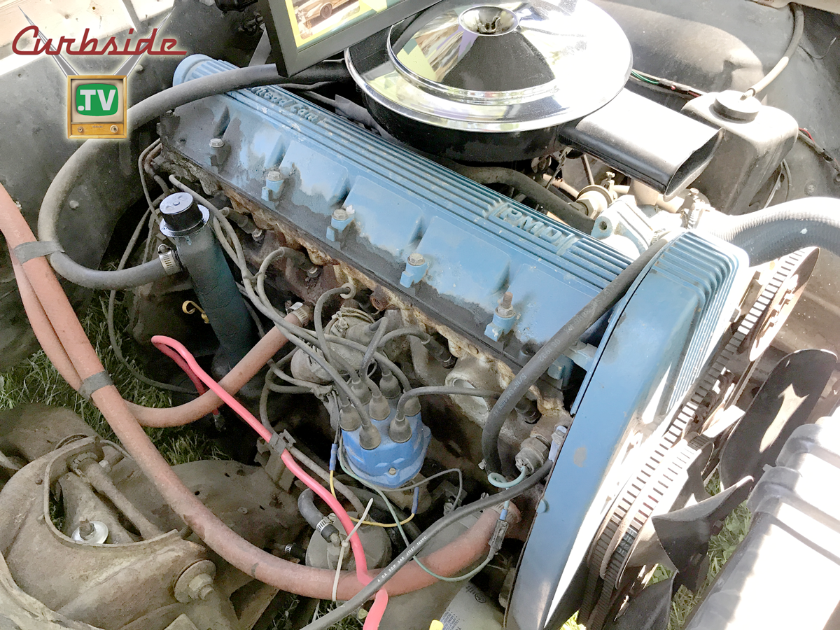 The overhead cam six-cylinder engine.&nbsp;