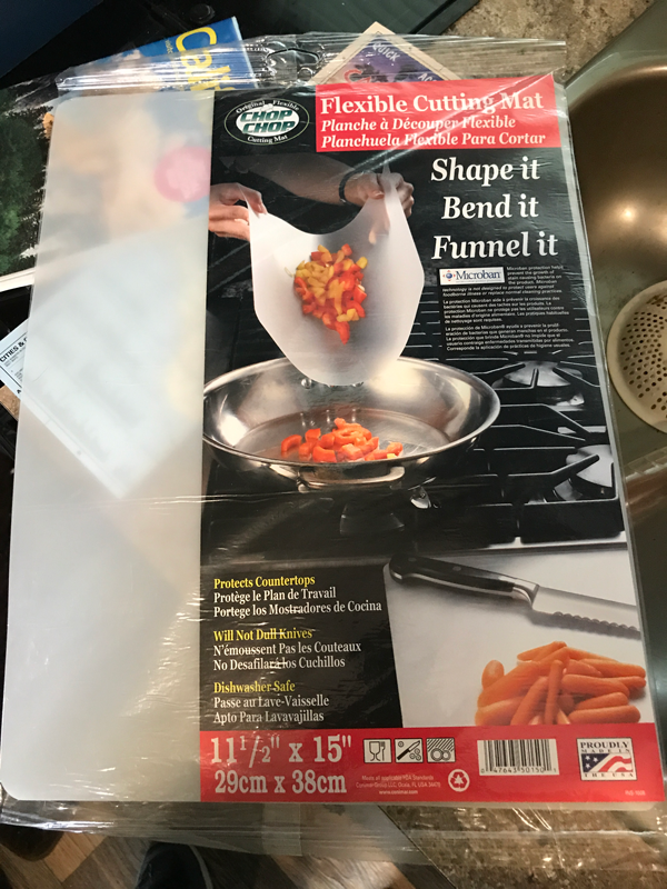 The cutting board material I used. 