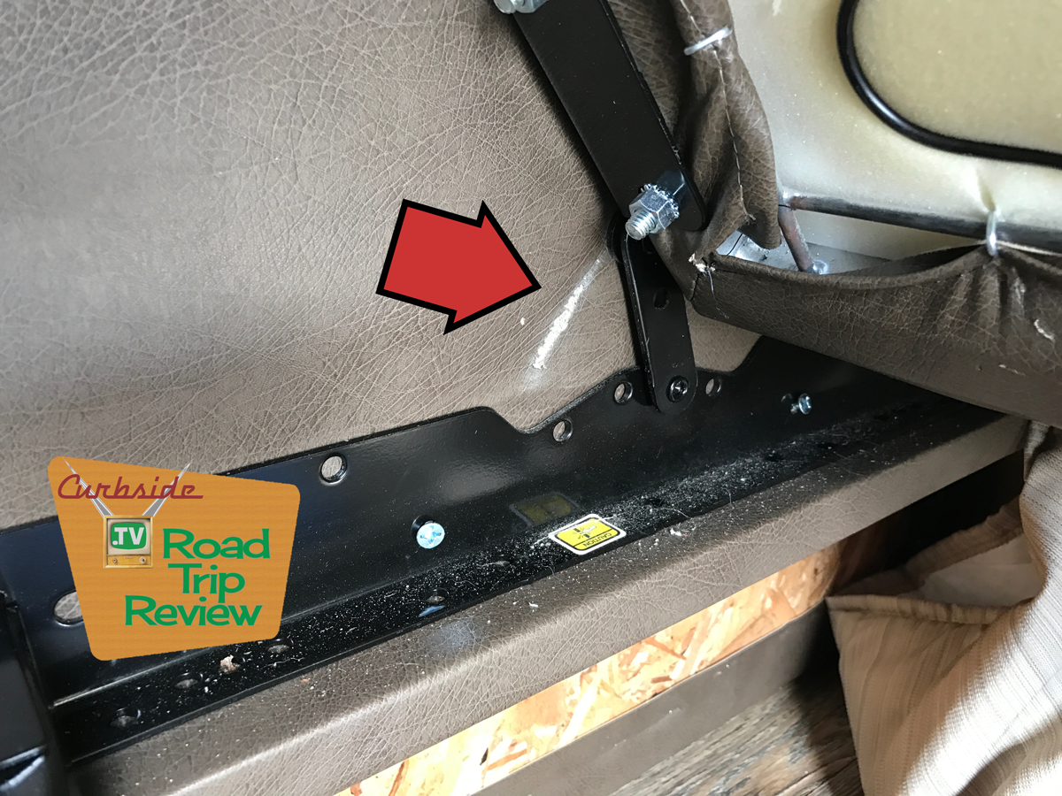 Fixing the Murphy bed couch in my travel trailer