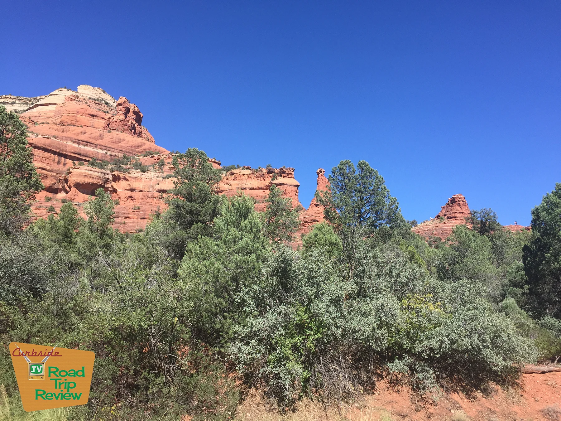 Beautiful rock formations in Sedona, Arizona