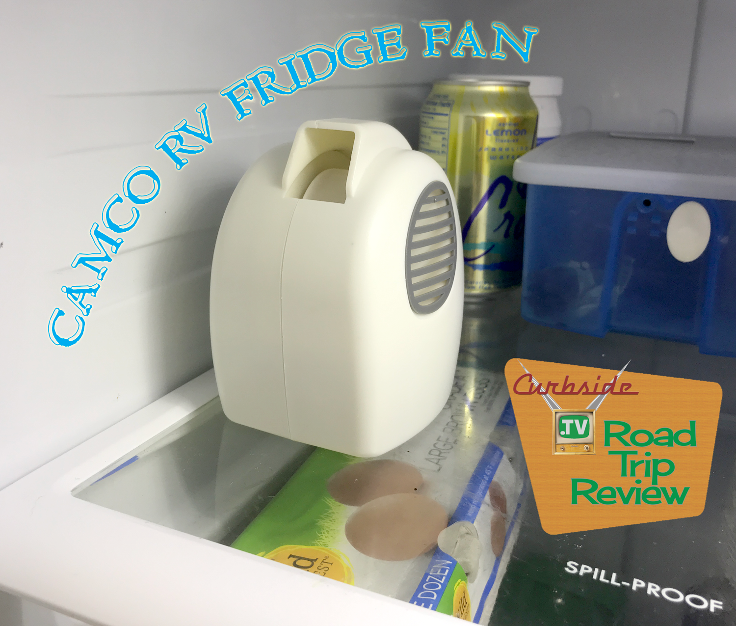 Camco RV Fridge Fan - a breeze in the reefer