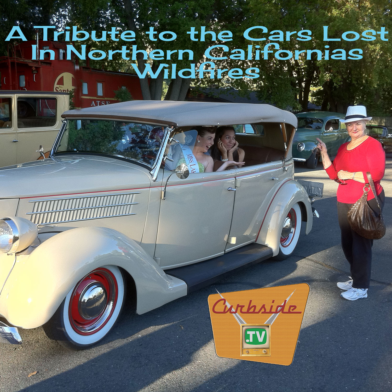 1936 Ford Phaeton - cars lost in the wine country wildfires