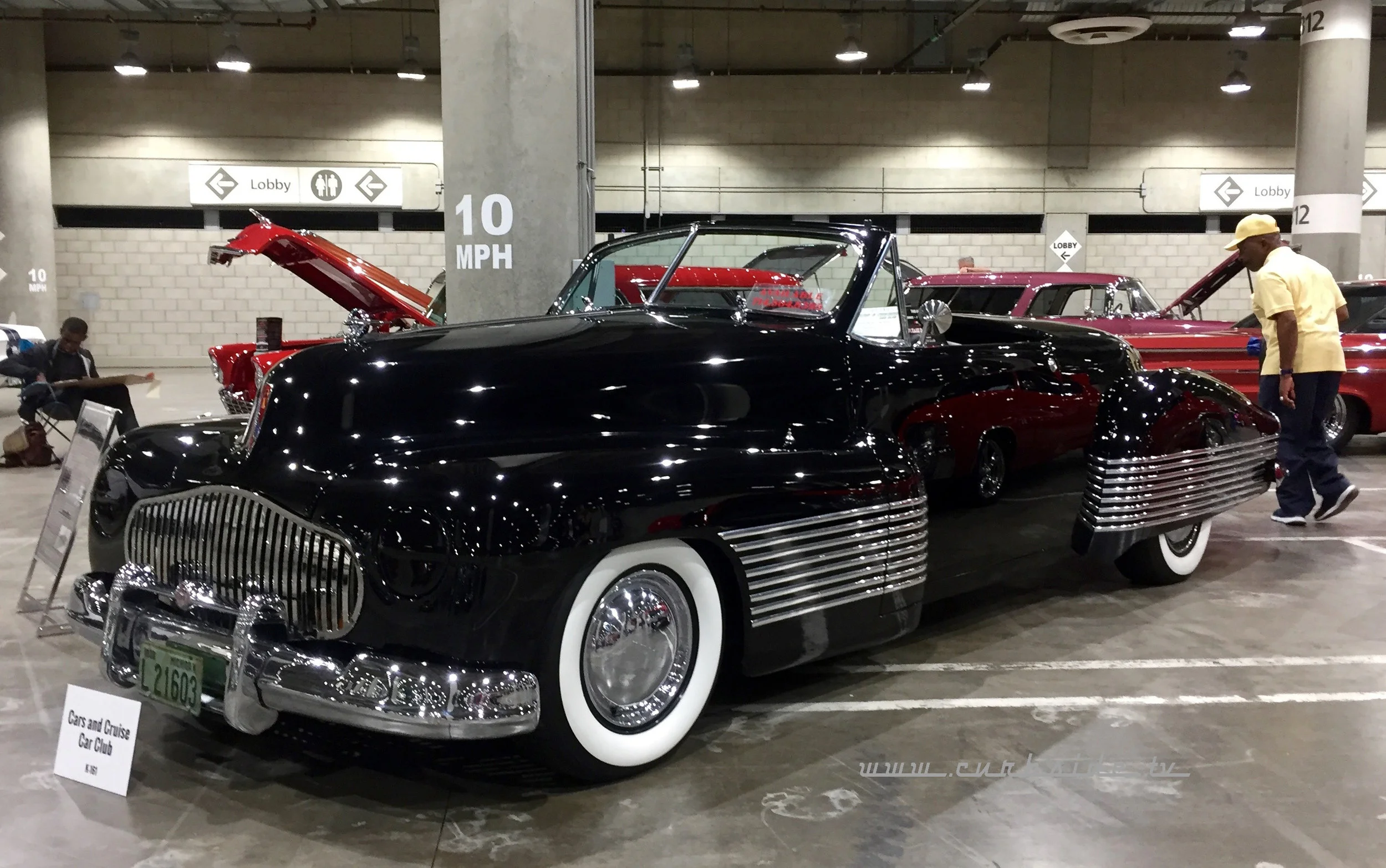 A replica of The famous 1938 Buick "Y Job" - the first concept car was driven daily by famed designer Harley Earl