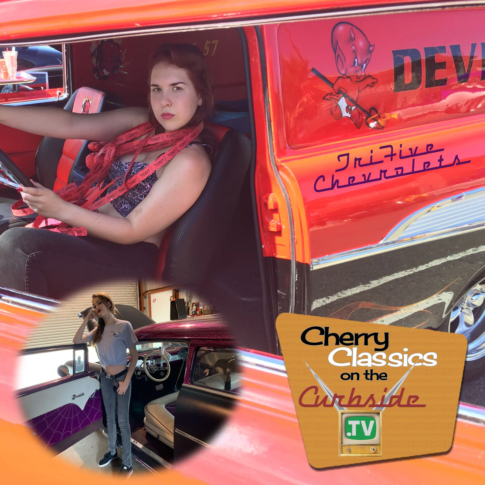 The Tri-Five Chevrolet - 1955, 1956, 1957 Chevies