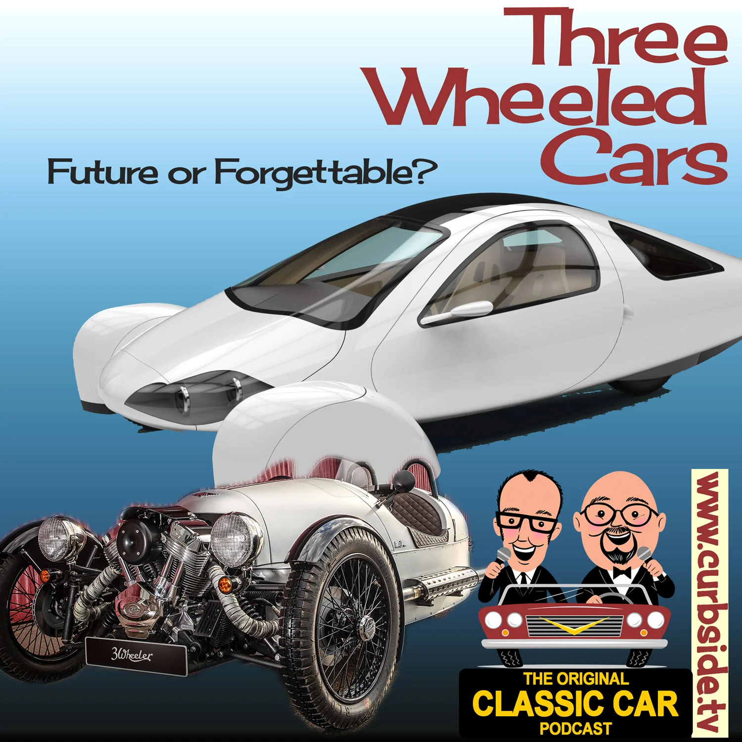Three-Wheeled cars; the story, the history, the scandals