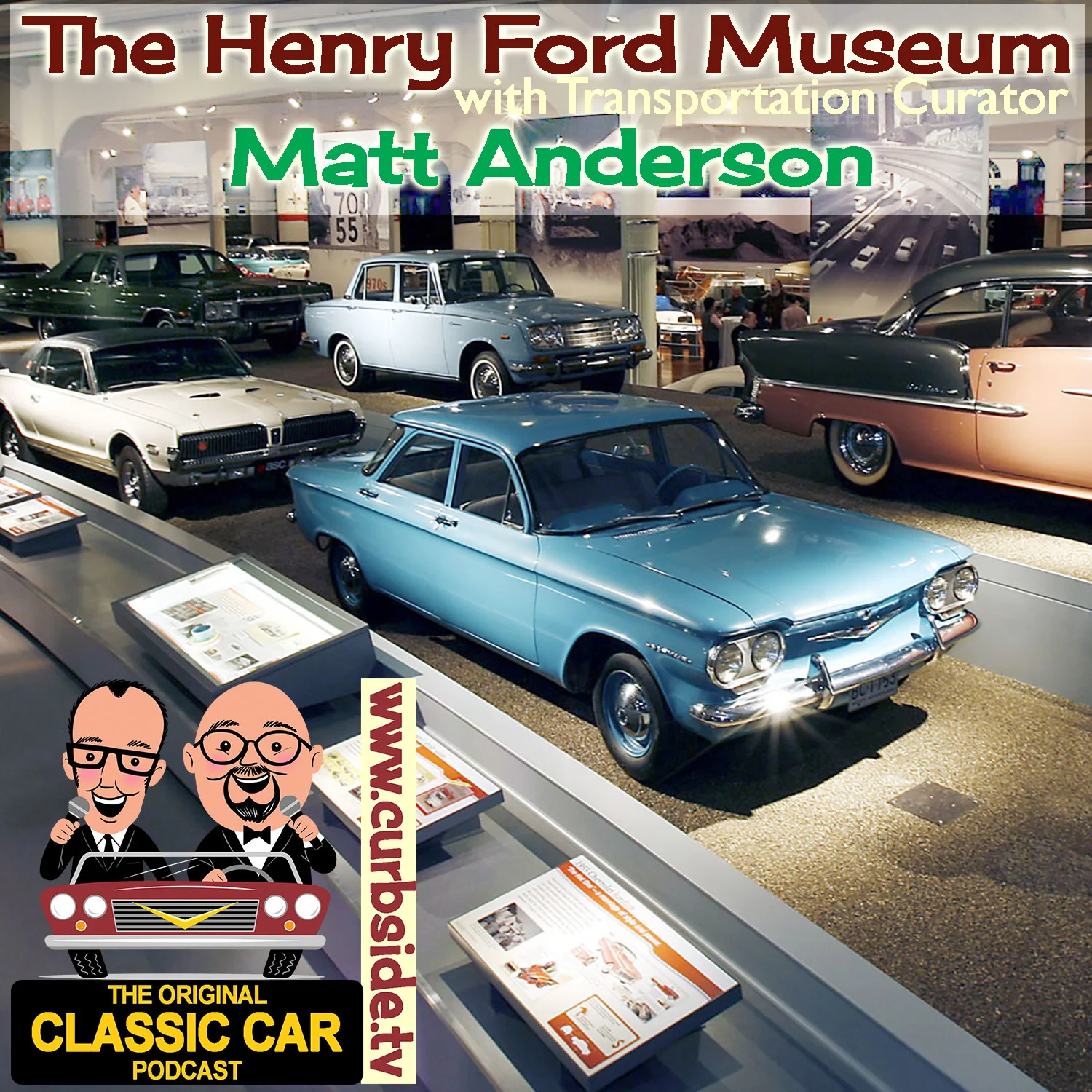 0038 - The Henry Ford museum with transportation curator Matt Anderson
