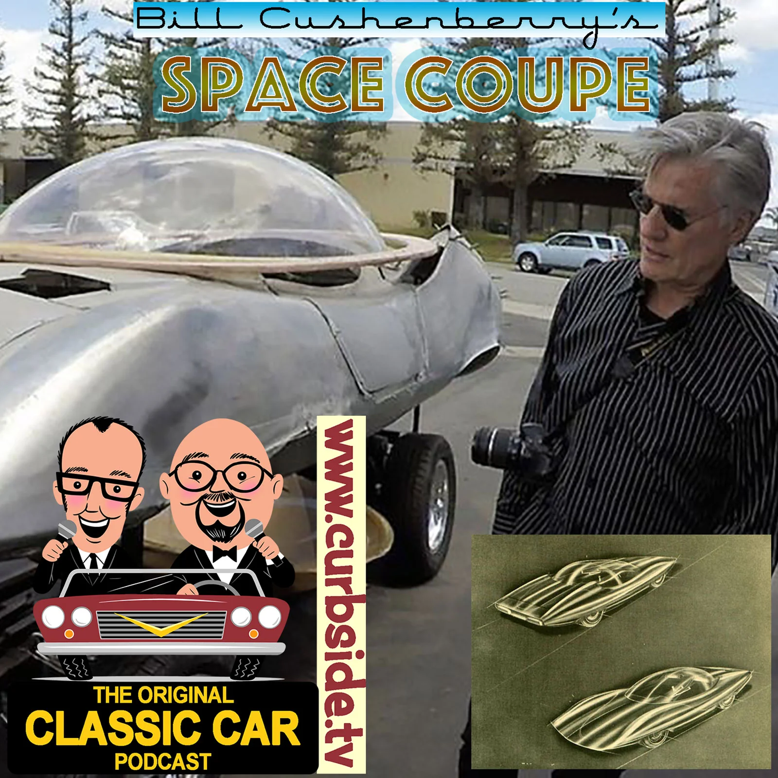 0043 - Bill Cushenberry's Space Coupe - the resurrection - plus the California Automobile Museum