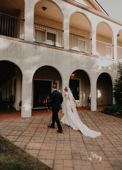 Reactions from bride and groom immediately after the ceremony