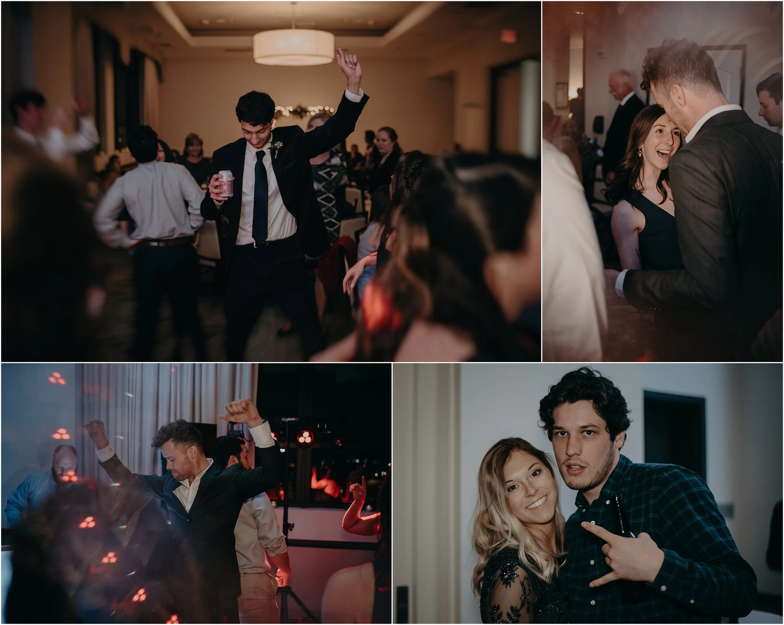 Guests rock out dancing and drinking Hutton and Smith craft brews