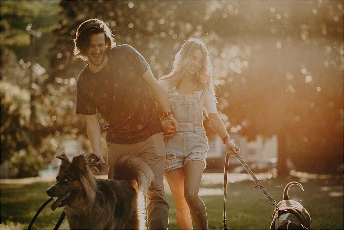 fun outdoor engagement session by chattanooga Tennessee wedding photographer taylor english photography