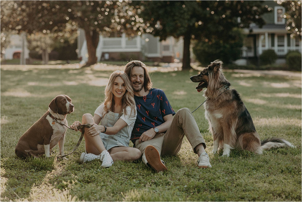 fun outdoor engagement session by chattanooga Tennessee wedding photographer taylor english photography