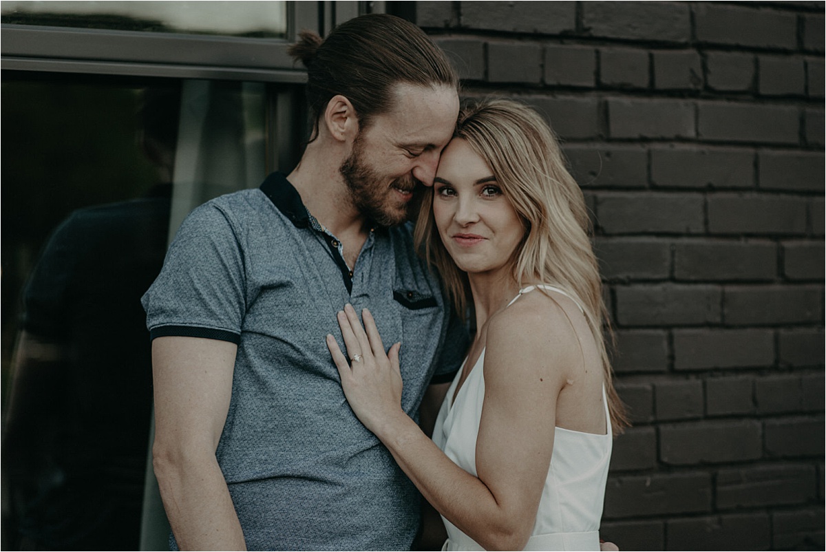 fun outdoor engagement session by chattanooga Tennessee wedding photographer taylor english photography