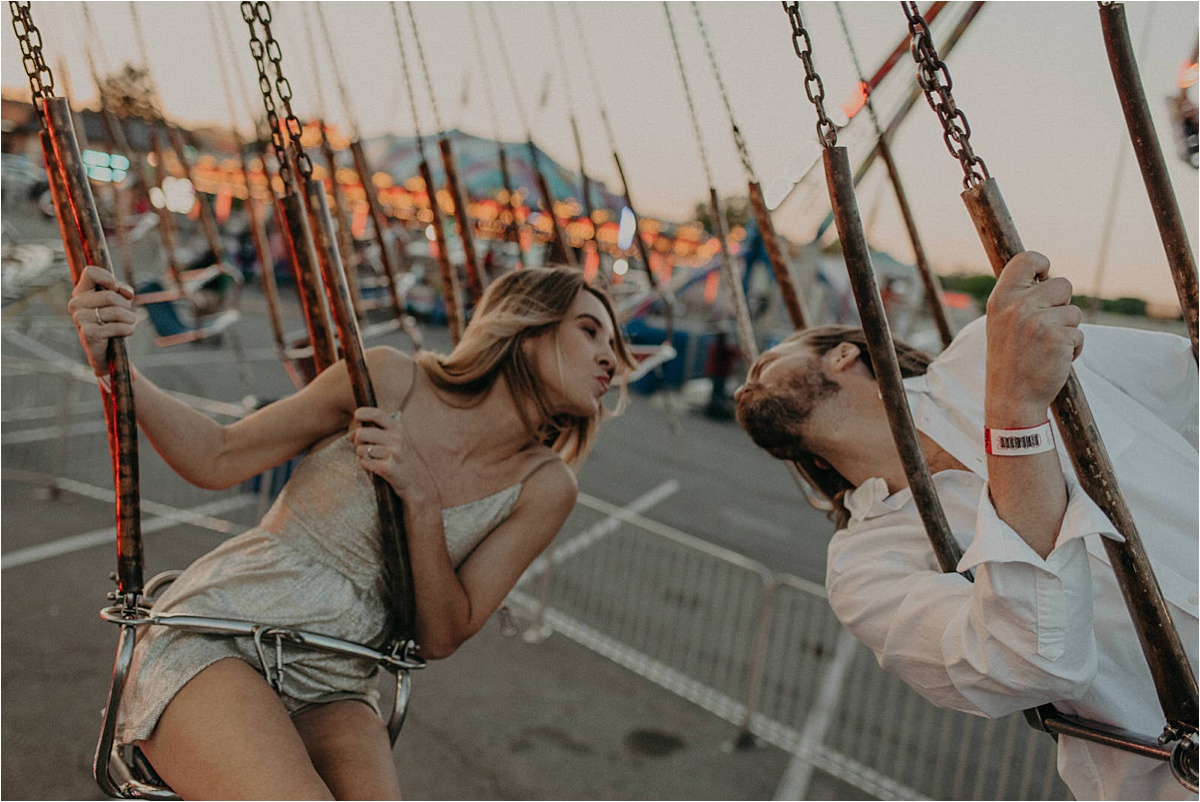 fun outdoor engagement session by chattanooga Tennessee wedding photographer taylor english photography