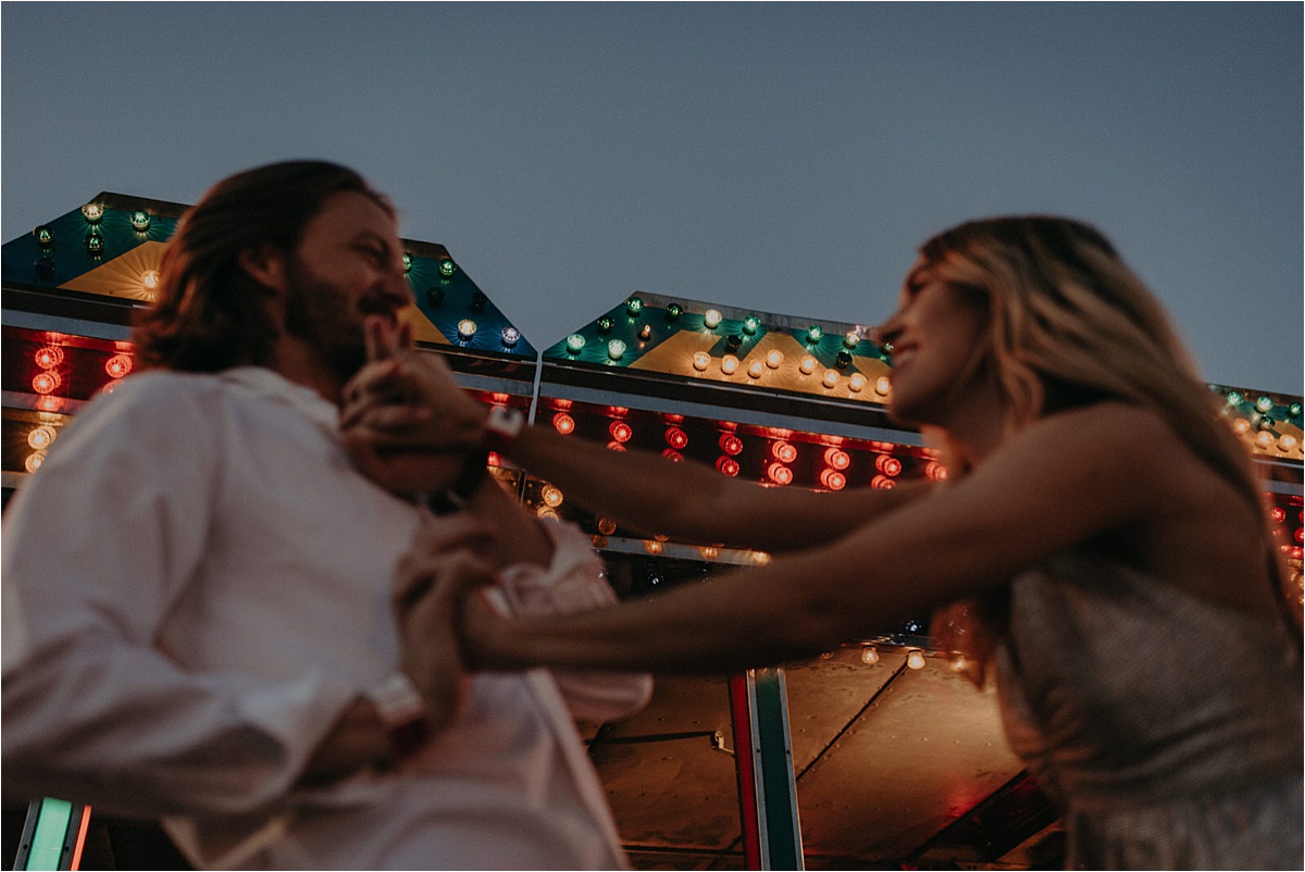 fun outdoor engagement session by chattanooga Tennessee wedding photographer taylor english photography