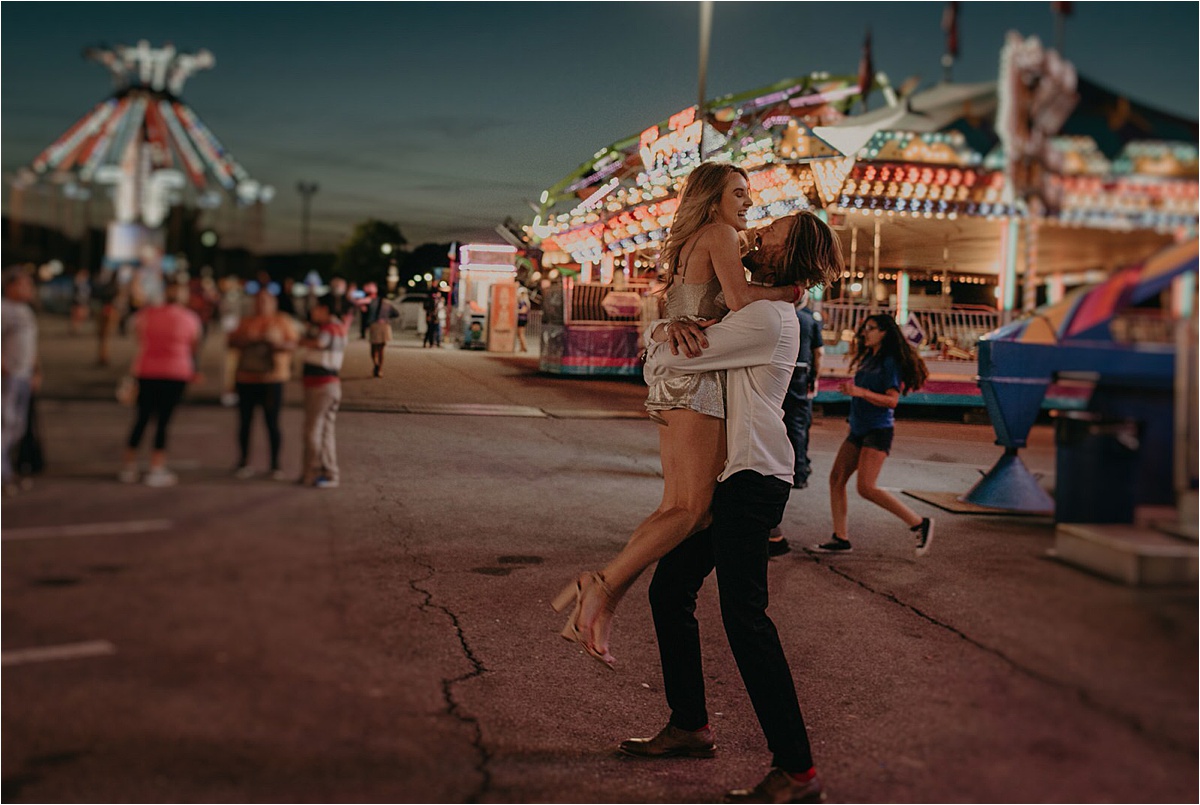 fun outdoor engagement session by chattanooga Tennessee wedding photographer taylor english photography