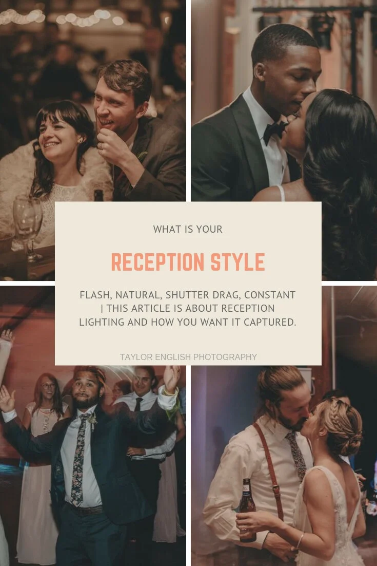 What kind of vibe do you want your reception to reflect? How do you want your guests to feel? This article is all about the lighting at your reception and how that affects the style of your wedding reception! What style are you? https://www.taylorephotography.com