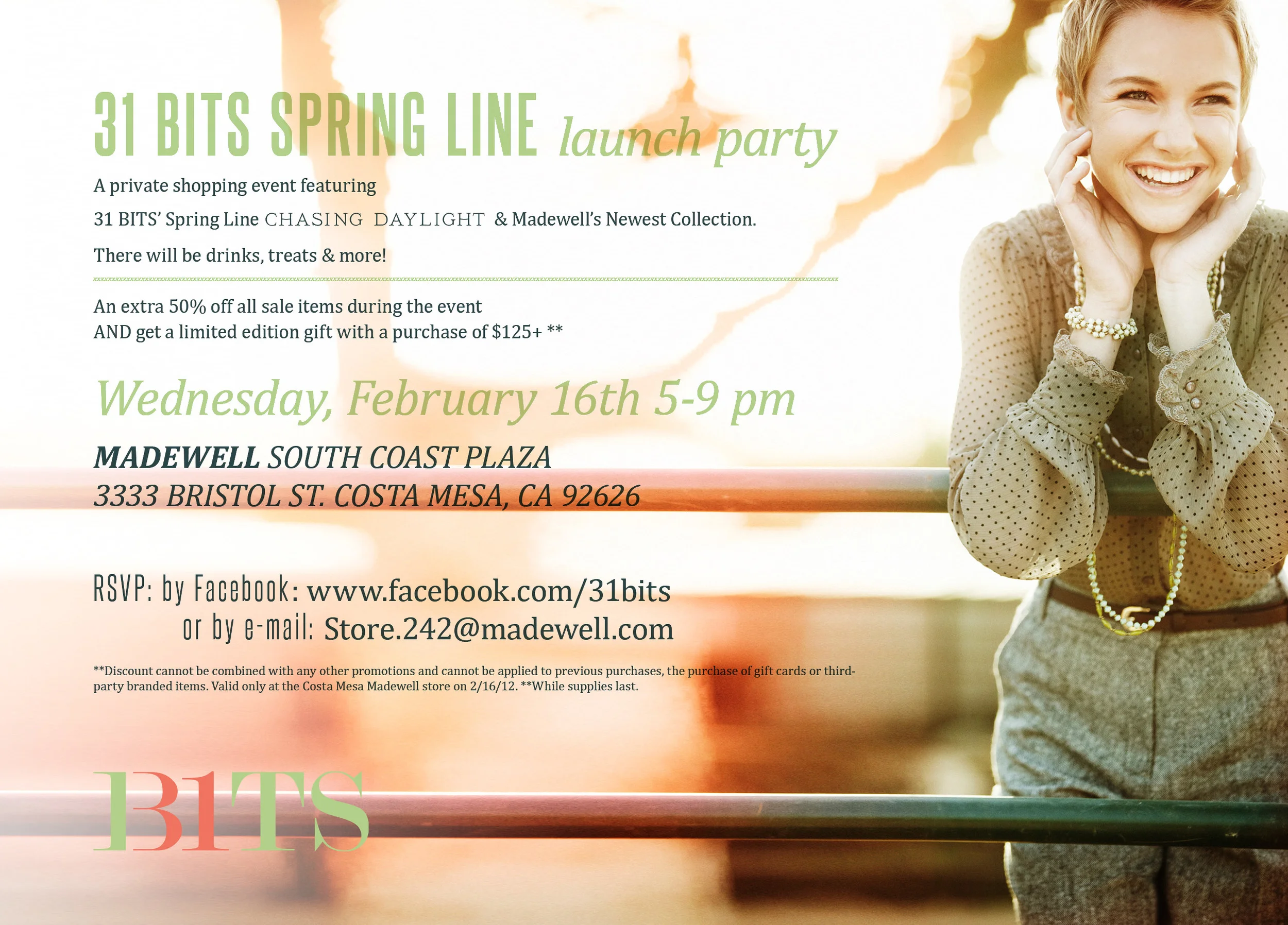 Spring Launch Party E-Vite