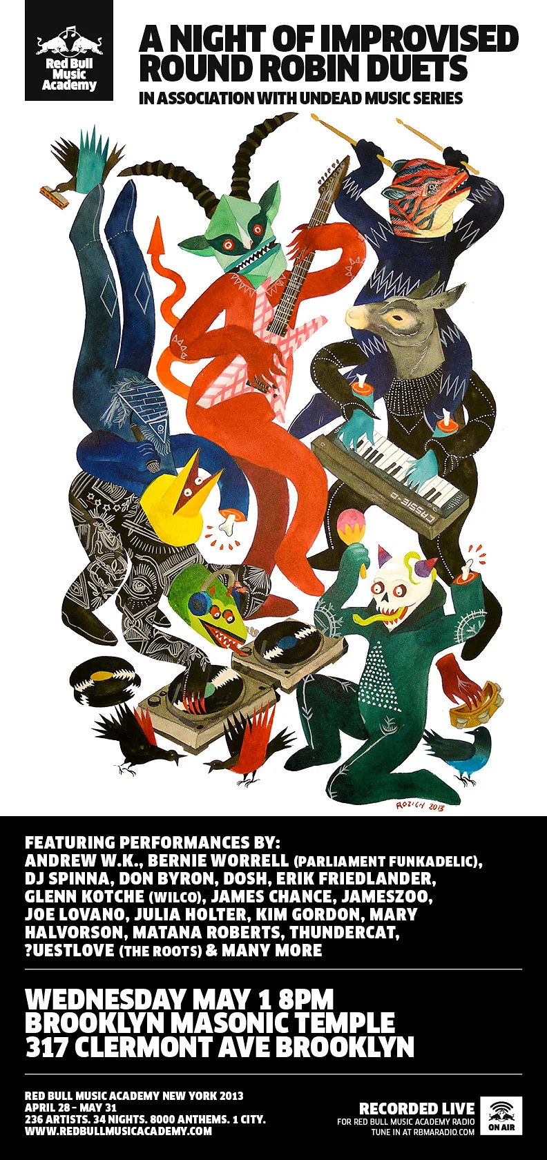 Red Bull Music Academy NYC 2013