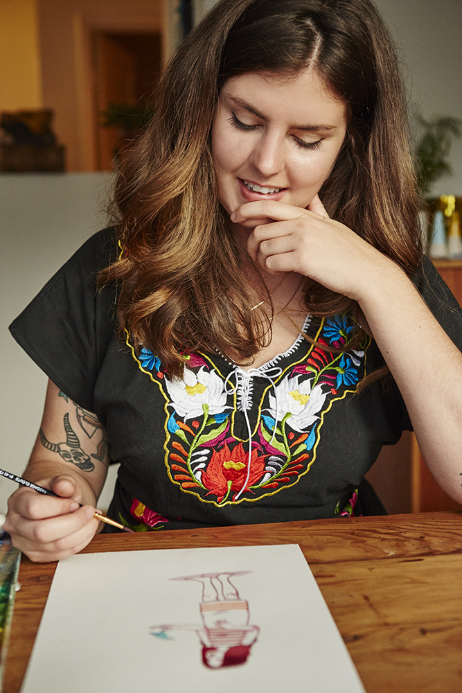 I was recently interviewed by Jardine Hammond for The Ordinary Girls . She took a look into my home studio wherein we chatted about creativity, learning to speak up for yourself and of course, Julius. Photos by Kat Borchart . | READ HERE |