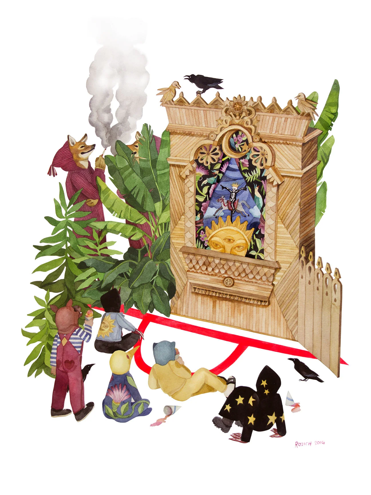 "A Puppet Show and SnoCone Will Only Provide Momentary Silence" 2016